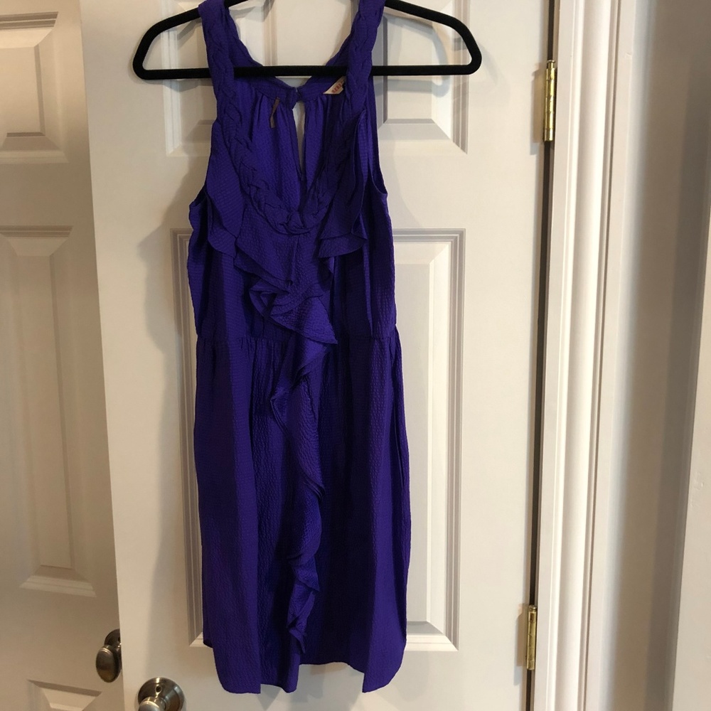 Beautiful Rebecca Taylor blue-purple dress